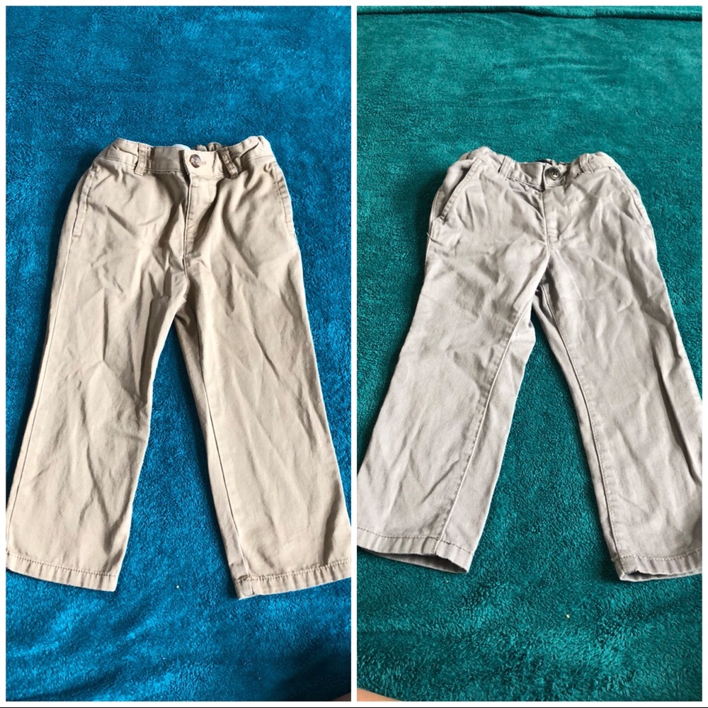 Lot of 3T boys Chino pants